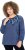 Ulla Popken Sequined Neck Long Sleeve Sweatshirt Ink Blue - Sweatshirts & hoodies - 