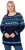 Ulla Popken Norwegian Style Pastel Tone Long Sleeve Sweater Ink Blue - Sweatshirts & hoodies - 