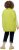 Ulla Popken Oversized Knit Sweater Vest Lime Green - Sweatshirts & hoodies - 