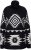Ulla Popken Aztec-Inspired Long Sleeve Turtleneck Sweater Navy - Sweatshirts & hoodies - 