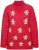 Ulla Popken Gingerbread Men Sweater Salsa Red - Sweatshirts & hoodies - 