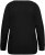 Ulla Popken Soft Fine Knit Pullover V-Neck Sweatshirt Black - Sweatshirts & hoodies - 