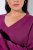 Ulla Popken Soft Fine Knit Pullover V-Neck Sweatshirt Dark Lilac - Sweatshirts & hoodies - Sweats, Hoodies & Maille Douillets