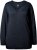Ulla Popken Casual V-Neck Long Sleeve Sweater Navy Blue - Sweatshirts & hoodies - 
