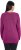 Ulla Popken Casual V-Neck Long Sleeve Sweater Berry - Sweatshirts & hoodies - 
