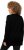 Ulla Popken Gingerbread Man Christmas Sweater Black - Sweatshirts & hoodies - 