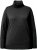 Ulla Popken Turtleneck Ribbed Trim Long Sleeve Sweater Black - Sweatshirts & hoodies - 