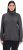 Ulla Popken Turtleneck Ribbed Trim Long Sleeve Sweater Charcoal Grey Melange - Sweatshirts & hoodies - 