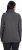 Ulla Popken Turtleneck Ribbed Trim Long Sleeve Sweater Charcoal Grey Melange - Sweatshirts & hoodies - 