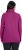 Ulla Popken Turtleneck Ribbed Trim Long Sleeve Sweater Berry - Sweatshirts & hoodies - 