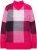 Ulla Popken Grand Check Long Sleeve Sweater Red Pink - Sweatshirts & hoodies - 