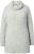 Ulla Popken Space Yarn Oversized Turtleneck Sweater Light Grey Melange - Sweatshirts & hoodies - 