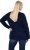 Ulla Popken Whimsical Holiday Sweater Navy - Sweatshirts & hoodies - 