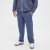 North Latitude Sweat Trousers Blue Melange - Pantalons/shorts de survêtement - Survêtement/jogging grandes tailles