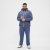 North Latitude Sweat Trousers Blue Melange - Pantalons/shorts de survêtement - Survêtement/jogging grandes tailles