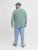 Jack & Jones Brandon Sweatshirt Turquoise - Sweatshirts & hoodies - Sweatshirts/Hoodies grande taille homme