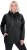 Ulla Popken Drawstring Collar Long Sleeve Sweatshirt Black - Sweatshirts & hoodies - 