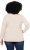 Ulla Popken Drawstring Collar Long Sleeve Sweatshirt Nature Melange - Sweatshirts & hoodies - 