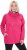 Ulla Popken Drawstring Collar Long Sleeve Sweatshirt Magenta Pink - Sweatshirts & hoodies - 