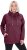 Ulla Popken Drawstring Collar Long Sleeve Sweatshirt Dark Berry - Sweatshirts & hoodies - 