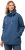 Ulla Popken Drawstring Collar Long Sleeve Sweatshirt Blue Denim - Sweatshirts & hoodies - 