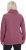 Ulla Popken Drawstring Collar Long Sleeve Sweatshirt Dark Rose - Sweatshirts & hoodies - 