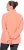 Ulla Popken Modular Fleece Zip Front Jacket Neon Pink - Sweatshirts & hoodies - 