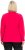 Ulla Popken Modular Fleece Zip Front Jacket Magenta - Sweatshirts & hoodies - 