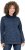 Ulla Popken Teddy Collar Printed Sweatshirt Navy - Sweatshirts & hoodies - 