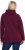 Ulla Popken Rhinestone Snowflake Turtleneck Sweatshirt Dark Ruby - Sweatshirts & hoodies - 