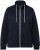 Ulla Popken Contrast Color Zip Up Sweatshirt Navy - Sweatshirts & hoodies - 