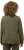 Ulla Popken Contrast Color Zip Up Sweatshirt Loden Green - Sweatshirts & hoodies - 