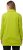 Ulla Popken GLOW Lettered Collared Sweatshirt Apple Green - Sweatshirts & hoodies - 