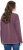Ulla Popken Texas Contrast Stitching Sweatshirt Dark Ruby - Sweatshirts & hoodies - 