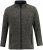 JAY-PI Knitted Fleece Jacket Gray - Vestes - Vestes Homme Grandes Tailles