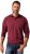 JP1880 Polo Shirt Pique Long Sleeve Red - Polos - Polos homme grande taille