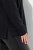 Ulla Popken Chain Fringe Smooth Fleece Sweatshirt Black - Sweatshirts & hoodies - Sweats, Hoodies & Maille Douillets
