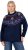 Ulla Popken Norwegian Style Christmas Sweater Blue - Sweatshirts & hoodies - 