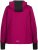 Ulla Popken HYPRAR Zip Front Hooded Stretch Sweatshirt Blackberry - Sweatshirts & hoodies - 