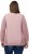 Ulla Popken Mixed Knit Patch Look Sweatshirt Old Pink - Sweatshirts & hoodies - 