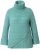 Ulla Popken Asymmetric Zipper Turtleneck Sweater Green - Sweatshirts & hoodies - 