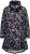 Ulla Popken Floral Stand-Up Collar Flounce Panel Sweatshirt Black - Sweatshirts & hoodies - 