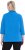Ulla Popken Classic Fit with Side Slits 3/4 Sleeve Sweatshirt Royal Blue - Sweatshirts & hoodies - 