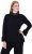 Ulla Popken Flared Sleeve Turtleneck Sweater Black - Sweatshirts & hoodies - 