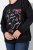 Ulla Popken Sparkling Sequin Bows Christmas Sweatshirt Black - Sweatshirts & hoodies - Sweats, Hoodies & Maille Douillets