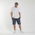 North Latitude Sweatshorts Blue Melange TALL - Pantalons/shorts de survêtement - Survêtement/jogging grandes tailles