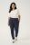 Kaffe Curve Jia Pantalon Bleu marine minuit - Jeans & Pantalons Femme Grandes Tailles – Plus Size - 