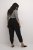 Kaffe Curve Merla Pantalon Noir profond - Jeans & Pantalons Femme Grandes Tailles – Plus Size - 