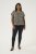 Kaffe Curve Sonna Stanley Top Noir profond/Blanc cassé imprimé - T-shirts - 