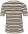 Kaffe Curve Lizzy Pull rayé Beige/Noir rayé - T-shirts imprimés pour femme - 